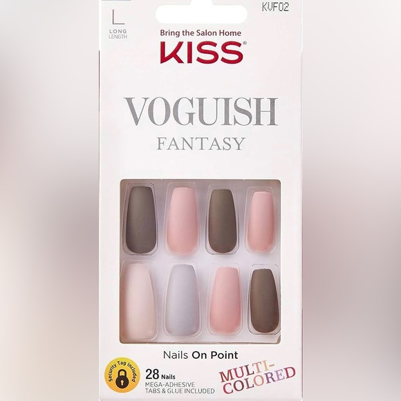 KISS Women’s Voguish Fantasy Multi-Colored Gel Nail Kit - Picture 3 of 5